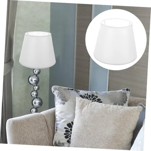 Vista 7 de DOITOOL Pantalla de lámpara de pie de color sólido, pantalla de araña de burbujas para lámpara de mesa, pantalla de tambor, pantalla de piso