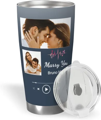 Vista 11 de Vaso personalizado personalizado con foto texto imagen regalo en el día del padre, cumpleaños para papá, marido, abuelo, taza de café aislada