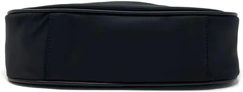Vista 7 de Tory Burch Mini Hobo de Nylon Web en Negro, Negro
