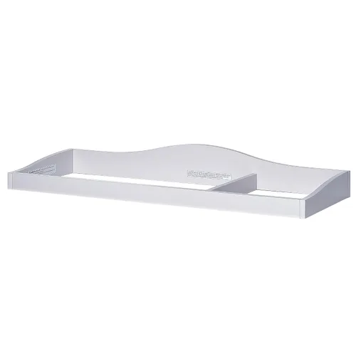 Vista 4 de Evolur Universal Collection - Bandeja cambiadora, elegante, duradera en Akoya Grey Pearl