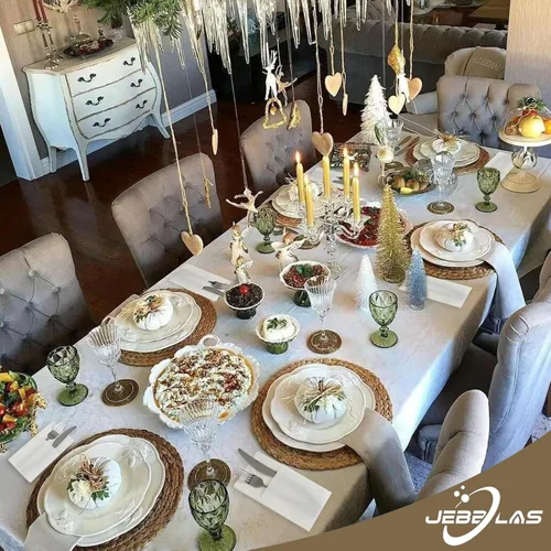 Vista 9 de JEBBLAS Paquete de 100 servilletas desechables de tela, bolsillo integrado para cubiertos, para bodas, fiestas, servilletas blancas, preplegadas