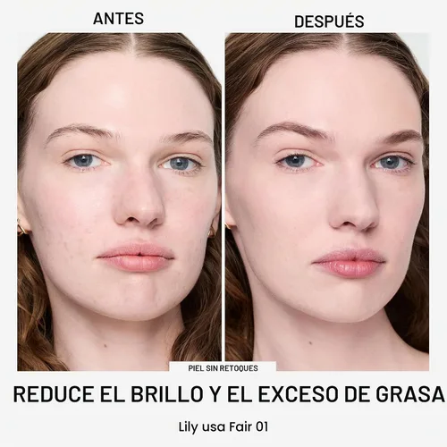 Vista 2 de bareMinerals Base de maquillaje en polvo suelto mate original SPF 15, maquillaje facial en polvo mineral limpio, cobertura transparente a completa