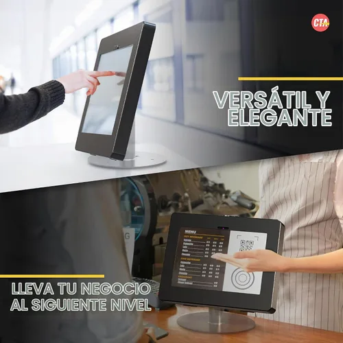 Vista 7 de Soporte de pared para iPad con bloqueo – Soporte de pared antirrobo CTA para iPad de 10.9 pulgadas – iPad 7ª/8/9 Gen – iPad Air 4 – Galaxy Tab