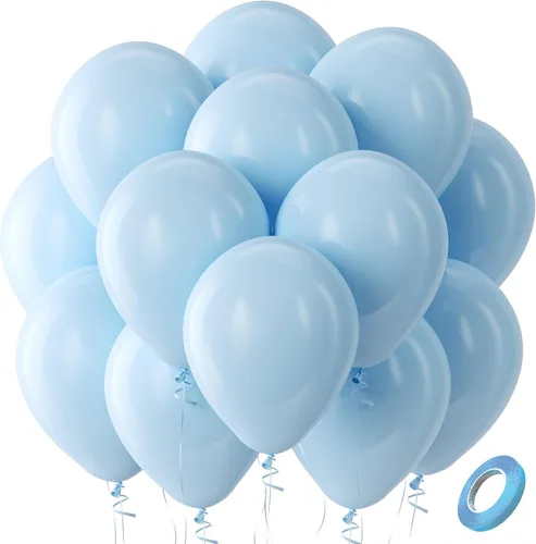 Vista 193 de Bezente Globos Naranjas de Látex para Fiestas - Paquete de 150 Globos de Helio Naranjas Mate Pequeños de 5 Pulgadas para Decoraciones de Fiestas