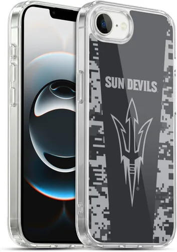 Vista 12 de Head Case Designs Funda de gel ASU Camou con licencia oficial de la Universidad Estatal de Arizona [protección de grado militar] compatible
