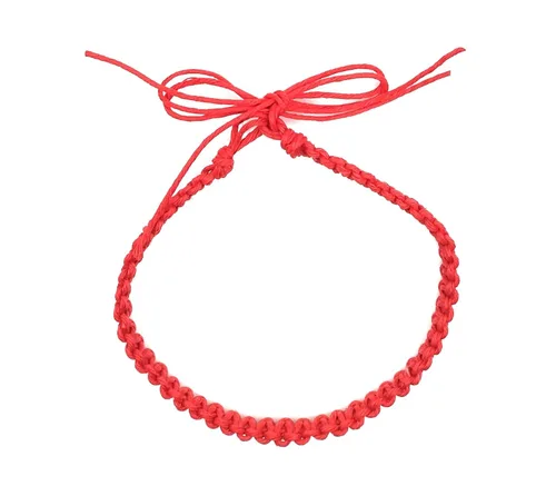 Vista 27 de Hemp Anklet Adjustable Tie On (Black)