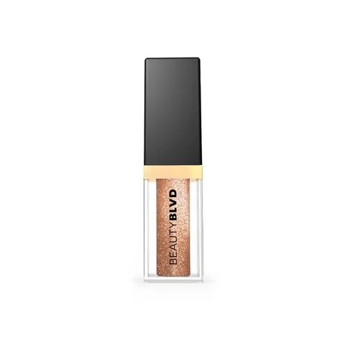 Vista 3 de Sombra de ojos con purpurina de metal fundido, sombra de ojos metálica para ojos, sombra de ojos con purpurina altamente pigmentada, libre