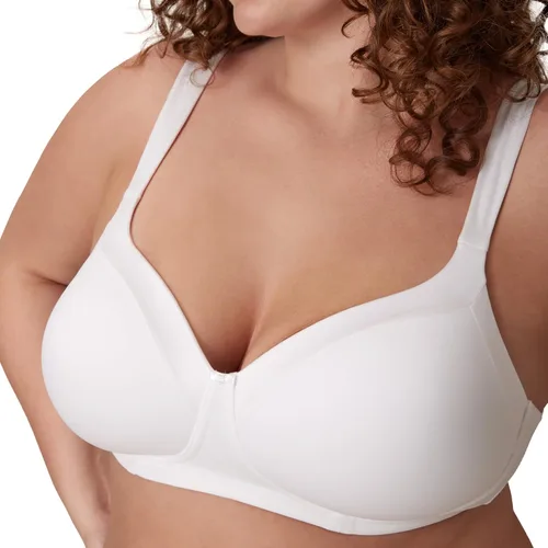 Vista 3 de PLAYTEX Sujetador tipo camiseta sin alambres de cobertura completa Secrets Balconette para mujeres