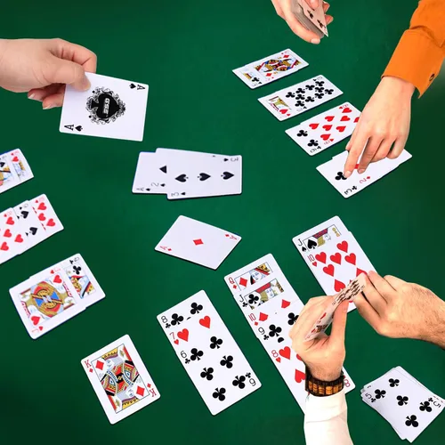 Vista 7 de GSE - Juego de cartas Nertz de 6 cubiertas, naipes estándar a granel, 6