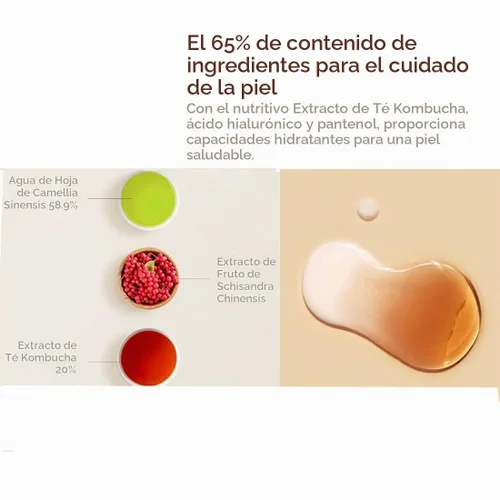 Vista 6 de [Dr.Ceuracle] Té vegano Kombucha BB Cream 1.0 fl oz SPF30 PA++