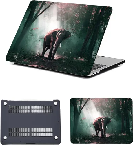 Vista 12 de Funda para MacBook Air de 15 pulgadas M5 M4 M3 M2 2026 2025 2024 2023 modelo A2941 A3114 A3241 A3448 con pantalla Retina, carcasa rígida resistente