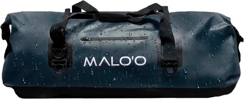 Vista 12 de Malo’o Bolsa de lona impermeable seca, Bolsa de equipo resistente de cubierta enrollable impermeable con correas para el hombro y bucles Molle