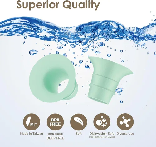 Vista 7 de Maymom Inserto de brida de 0.512 in compatible con Medela PersonalFit 0.945 in Flex, Elvie Single/Double Electric, Elvie Stride 0.945 in Wearable