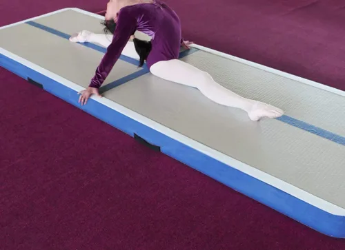 Vista 5 de Piso inflable del aire del entrenamiento de la estera del gimnasio de la pista
