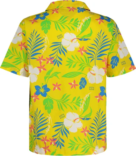 Vista 2 de Tommy Hilfiger Boys' Short Sleeve Woven Button-Down Shirt