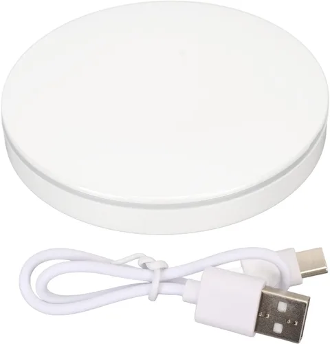 Vista 7 de Espejo compacto de viaje con cámara, espejo portátil de aumento 2X con luces para verificar protector solar, espejo de maquillaje LED, espejo