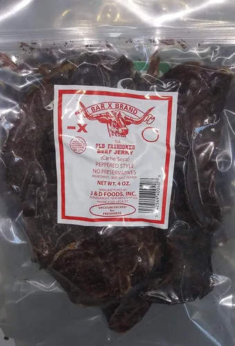 Vista 5 de Bar X Brand Old Fashioned Beef Jerky (Carne Seca) (Regular, 7 oz)