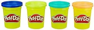 Vista 5 de Play-Doh Paquete de 8 unidades de compuesto de modelado no tóxico, latas de 4 onzas (8 latas, 32 onzas)