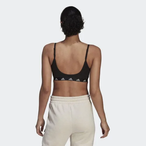 Vista 3 de adidas Sujetador de algodón diario para mujer