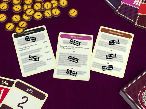 Vista 6 de Poker para parejas - Un juego romántico y atrevido para parejas - Más de 200 desafíos divertidos y preguntas íntimas para una cita nocturna