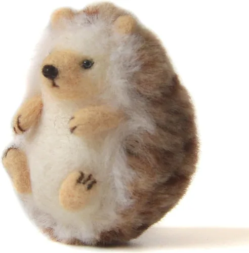 Vista 9 de Feltsky Kits de fieltro de aguja de 4 animales para principiantes, fáciles de hacer con todo, manualidades para mamá, abuela