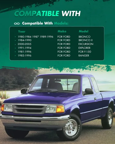 Vista 4 de SCITOO Kit de elevación de nivelación delantera de 2 pulgadas para Ford 1981-1996 Espaciador de puntal de elevación compatible con Ford Bronco 4.9L