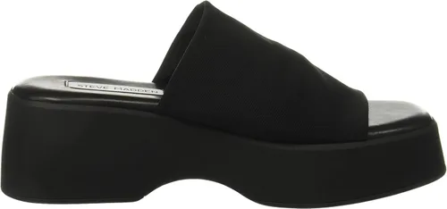 Vista 6 de Steve Madden Alison Sandalias NegroBronceado para Mujer