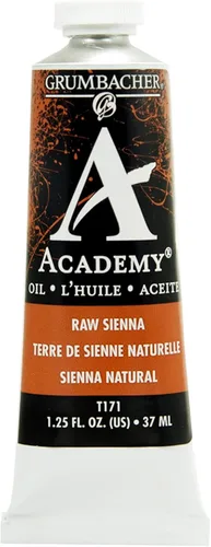 Vista 7 de Grumbacher Academy Pintura al óleo, 1.3 fl oz/1.25 oz, Siena quemada