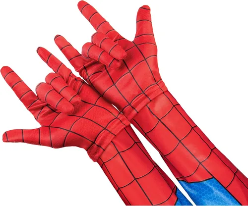 Vista 3 de Marvel Boys Spider Man Gloves, Kids Spiderman Superhero Costume Accessory Gloves, Child - Officially Licensed