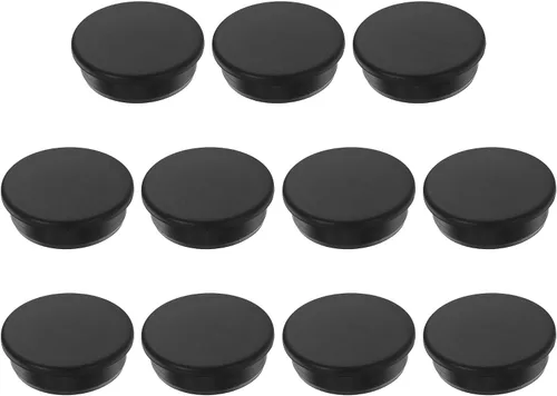 Vista 209 de MECCANIXITY - Tapones de silicona en forma de T (26mm, 1 pulgada de diámetro), color negro