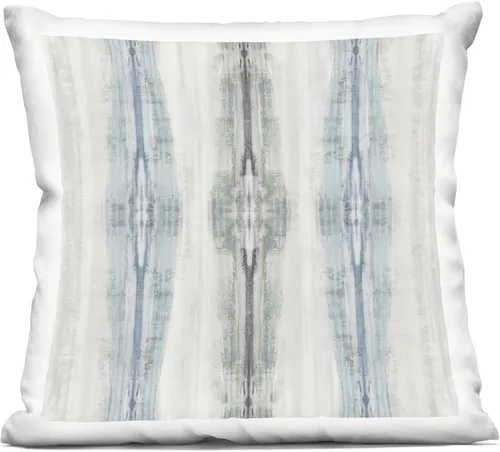 Vista 15 de Stupell Industries Natural Boho Abstraction - Almohada para interiores, 18 x 18 pulgadas, color beige