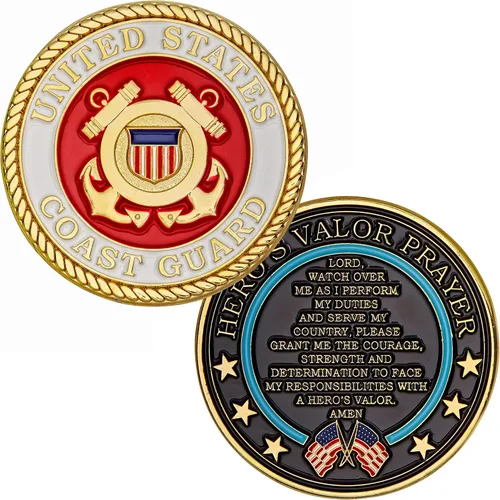 Vista 10 de Hero's Valor St. Agatha, Santa Matrona del Cáncer de Mama, Moneda de Desafío de Oración, 1-Pack (Una Moneda)