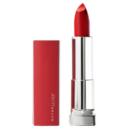 Vista 30 de Maybelline New York Color Sensational Lápiz labial en polvo mate, Cruel Ruby, 0.15 onzas, Envase de 1