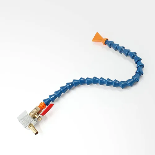 Vista 6 de Waziaqoc Base magnética ajustable (rosca de 1/4PT) con 1 boquilla plana flexible manguera de tubo de refrigerante de aceite de agua