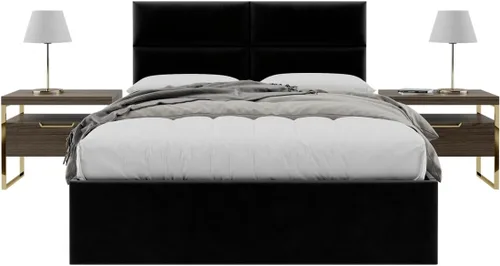 Vista 60 de Vänt - Paneles tapizados de cabecera para montar en la pared, diseño Elizabeth, 120 x 46 pulgadas, configuración de 16 paneles individuales