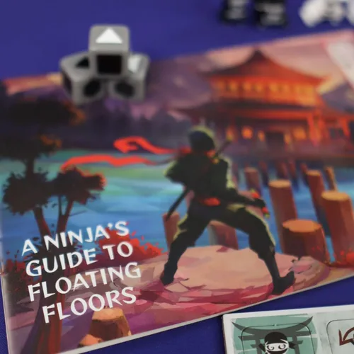 Vista 5 de CardLords Floors - Un juego táctico 3D de equilibrio y astucia, equilibra tus ninjas con Jutsu, juego de mesa para mover y coleccionar, 2-4