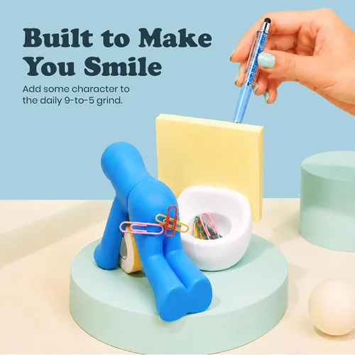 Vista 8 de Dispensador de cinta adhesiva The Butt – Regalos divertidos para hombres – Cosas raras, accesorios de escritorio para hombres – Novedad y divertidos