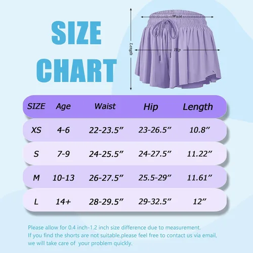 Vista 5 de Pantalones cortos fluidos de mariposa para niños con bolsillo 2 en 1, pantalones cortos deportivos para correr, entrenamiento activo