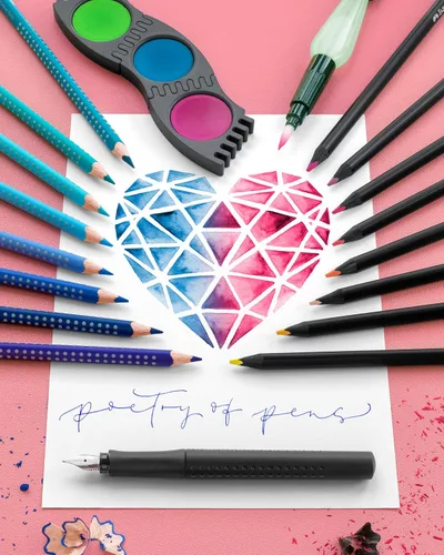 Vista 6 de Faber-Castell Art and Graphic - Pincel de agua autodehumedecido, portátil y recargable