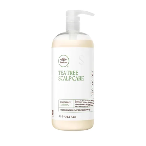 Vista 6 de Tea Tree Champú Regeniplex para el cuidado del cuero cabelludo, espesa y fortalece, para adelgazar el cabello
