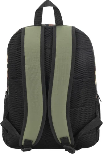 Vista 3 de Puma - Mochila y lonchera para niños, Combo de mochila para almuerzo, Verde oliva