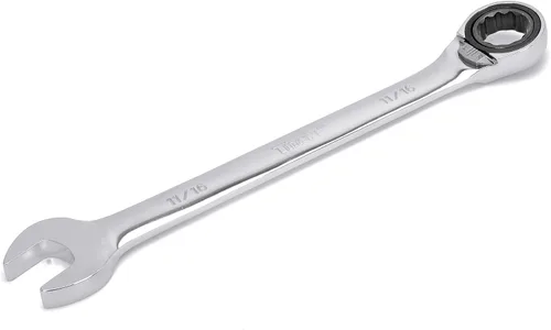 Vista 10 de Titan 14613 Llave combinada de trinquete reversible de 1 pulgada, 12 puntos, 72 dientes