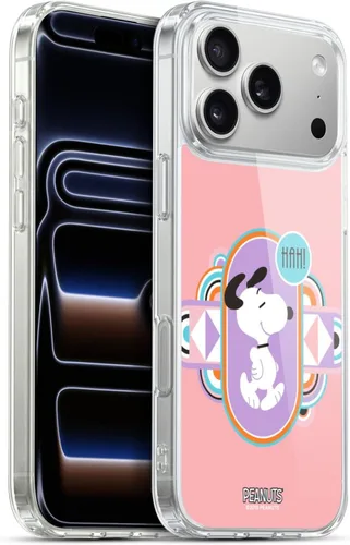 Vista 140 de Head Case Designs Snoopy Deco Dreams - Funda de gel suave con licencia oficial de Peanuts Blue Pattern compatible con Apple iPhone 7 Plus/iPhone 8