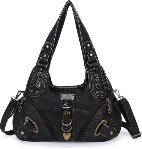 Vista 17 de Angelkiss Hobo Carteras y bolsos para mujeres Bolso de mano para mujeres Carteras grandes Bolsos de hombro diarios Purses, handbags, Handbag