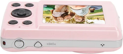 Vista 3 de Yunseity 1080P Full HD 16X Zoom 64MP Cámara digital de apuntar y disparar, pantalla IPS de 2.4 pulgadas, cámara de enfoque automático para vlogging