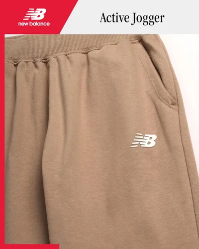 Vista 44 de New Balance Pantalones deportivos para niña, forro polar de mezcla de algodón suave con cordón y bolsillos (tallas 8-16)