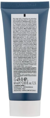 Vista 4 de [Comfort Zone ] Renight Mask Mascarilla nutritiva de vitaminas, 2.03 onzas (paquete de 1)