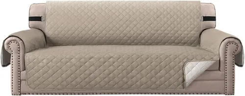 Vista 38 de MIFXIN Funda reversible para sofá, impermeable, antideslizante, lavable, con correa elástica, protector de muebles para mascotas, perros y niños