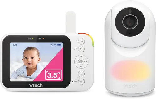 Vista 16 de VTech Monitor de video para bebés con pantalla LCD de 5 pulgadas, hasta 17 horas de video y 31 horas de duración de batería de audio, visión