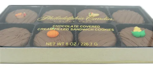 Vista 165 de Galletas Oreo bañadas en chocolate oscuro y con leche, de Philadelphia Candies